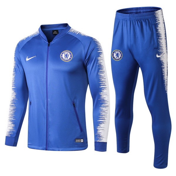 Chandal Chelsea 2018/19 Blanco Azul Claro